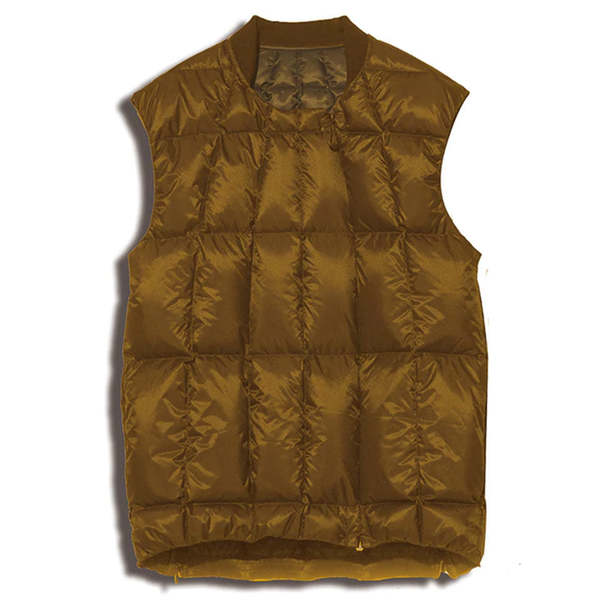 Vest Inner Al View Ventilation Side Slit Inner Down Vest 'Coyote' | Garmentory