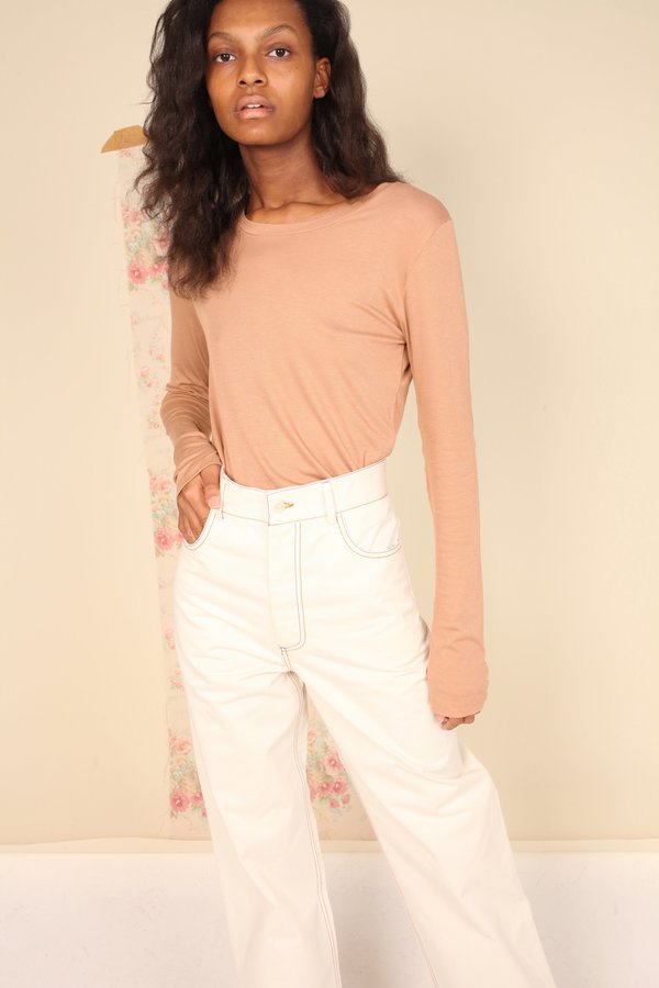 BASERANGE Long Sleeve Tee - Aural | Garmentory