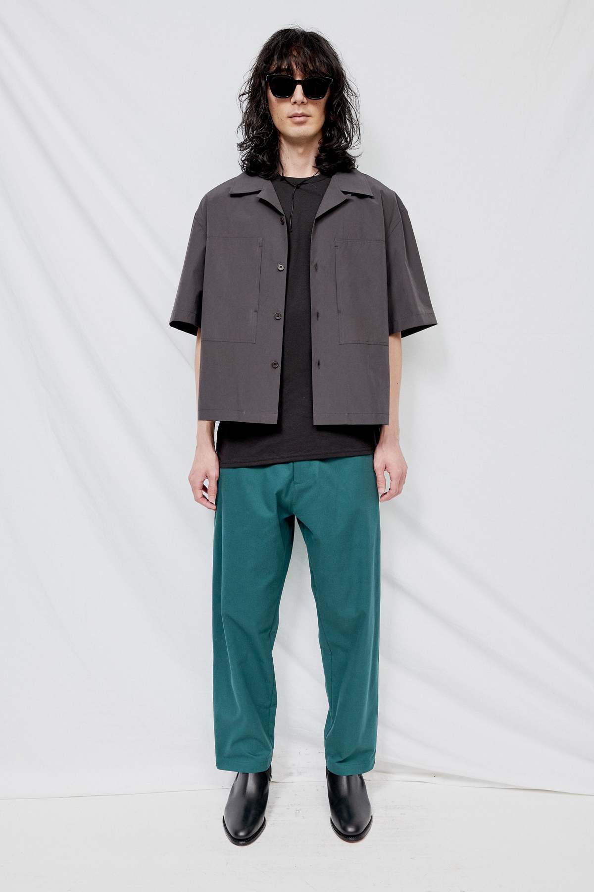 AMOMENTO-Pocket-Half-Shirt---