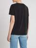 Paige Lila Tee - Black - Thumbnail 3