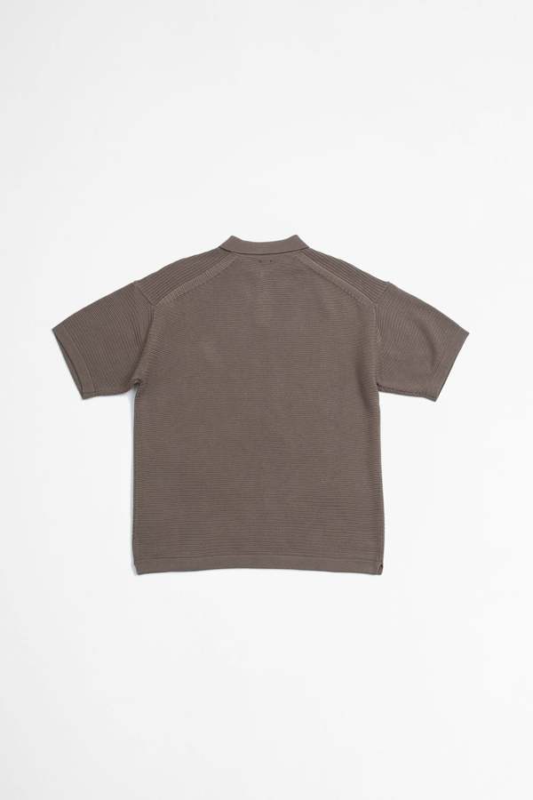 Batoner The Summer Cotton Knit SS Polo - Brown | Garmentory