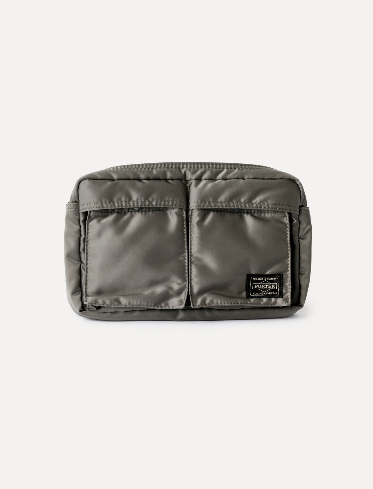 Porter Tanker Waist Bag - Silver Grey | Garmentory