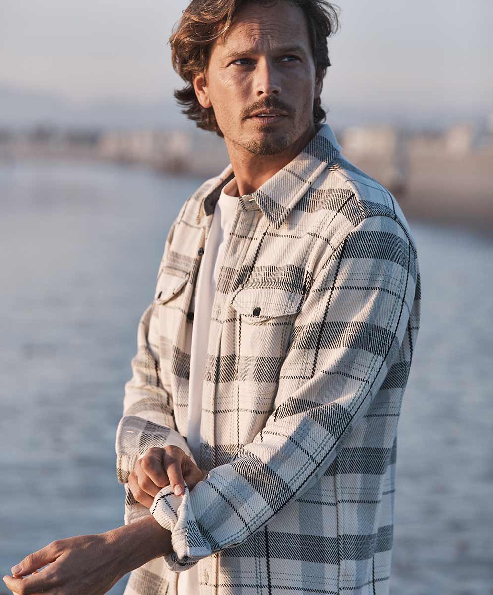 Outerknown Blanket Shirt PCH Plaid Garmentory