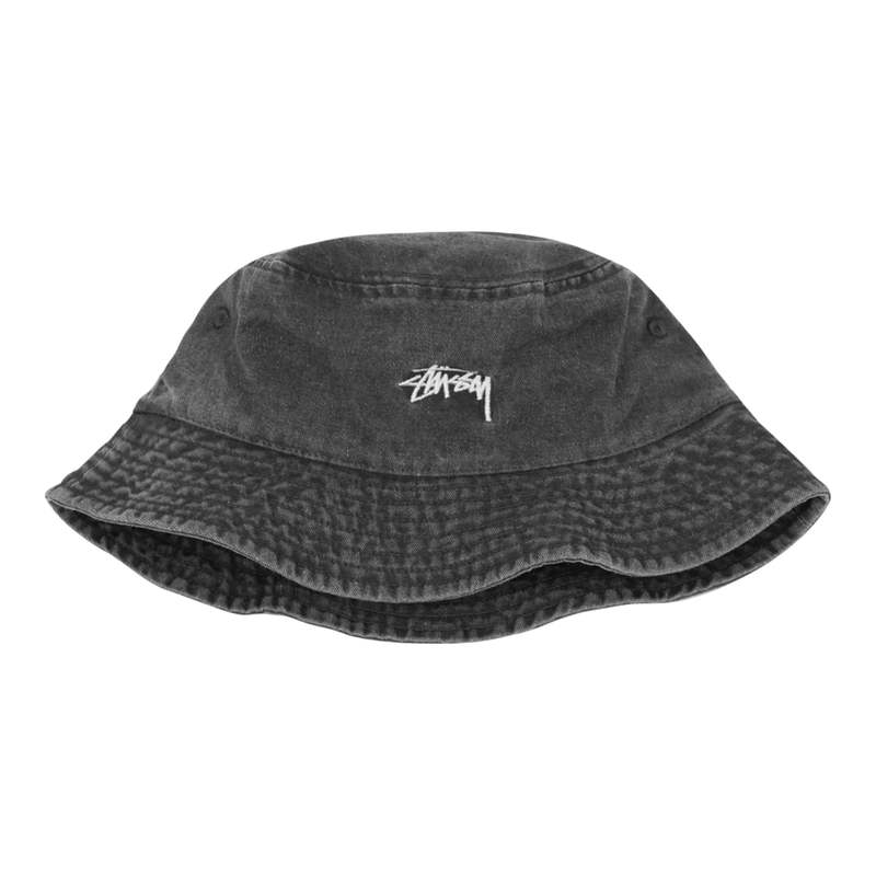 帽子 STUSSY WASHED STOCK BUCKET HAT Stüssy - Washed Stock Bucket Hat | HBX - Globally Curated