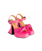 Anna Sui x John Fluevog Munster Heel - Neon Pink - Thumbnail 3