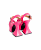 Anna Sui x John Fluevog Munster Heel - Neon Pink - Thumbnail 5