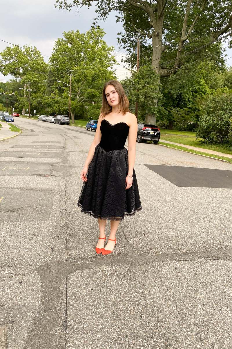 Strapless Gunne Sax Dress - Black | Garmentory