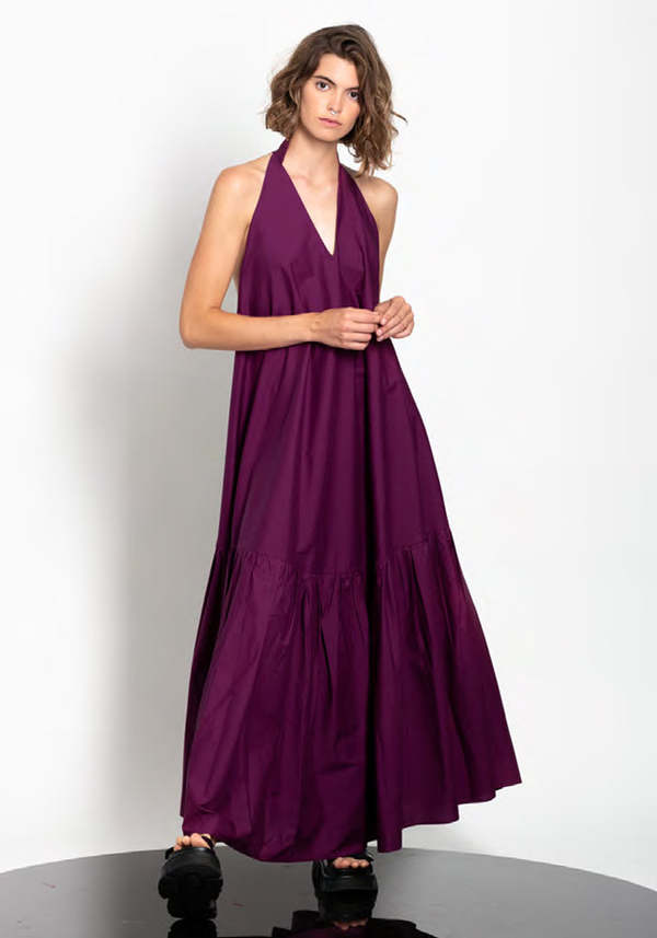 Gaffer&Fluf Oversized Ruffle Bottom Racerback Dress - OLIVE | Garmentory