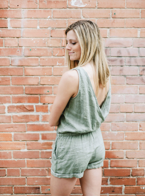 Bella Dahl Crossback Romper Bella Dahl Crossback Romper