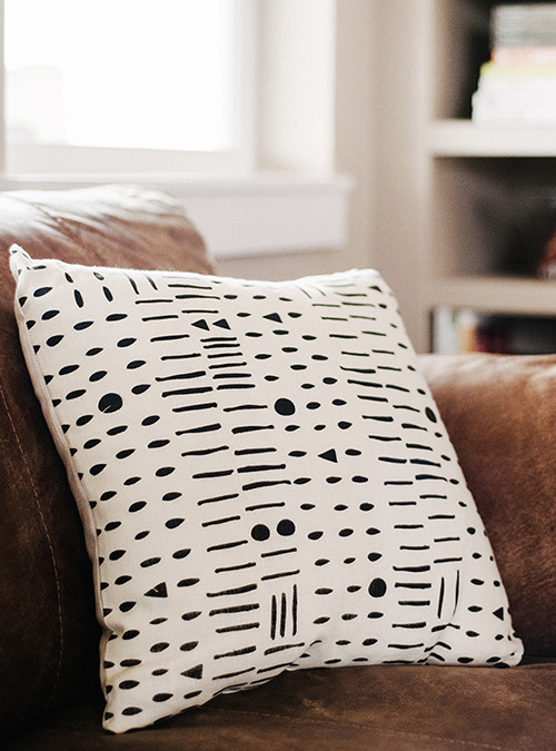 Leah Duncan Morse Code Pillow Leah Duncan Morse Code Pillow