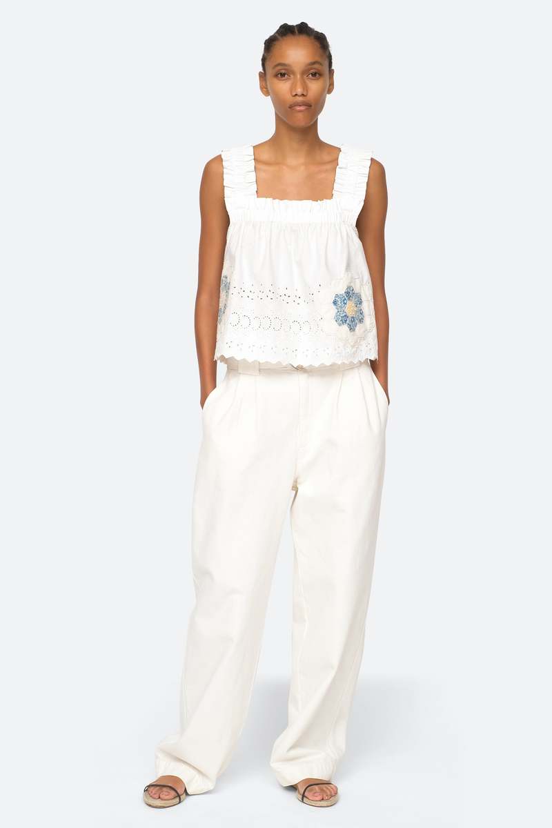 sea new york violette patch midi dress Sea NY Violette Midi Dress