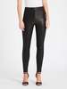 J Brand Macey High Rise Pull On Leather Leggings - Black - Thumbnail 1