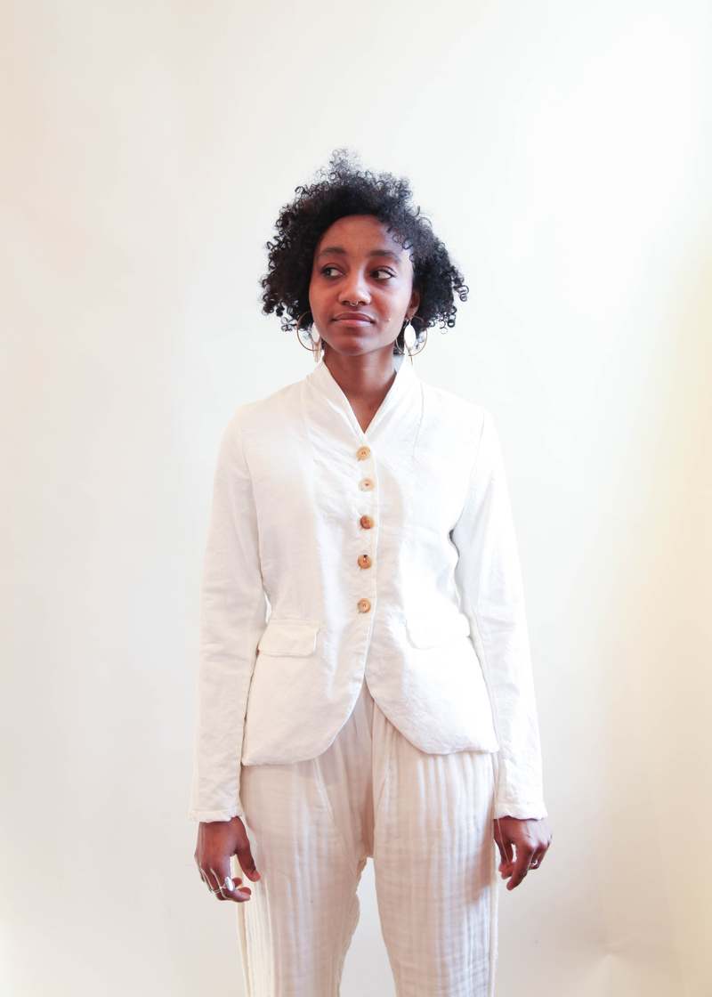 H+ Hannoh Wessel Veronica Jacket - Natural | Garmentory