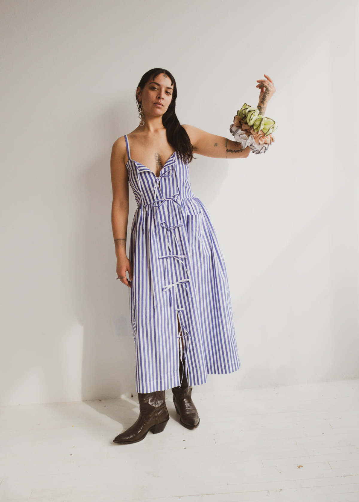 Ajaie Alaie Candor Dress - Shirting Stripes - Image 3 of 8