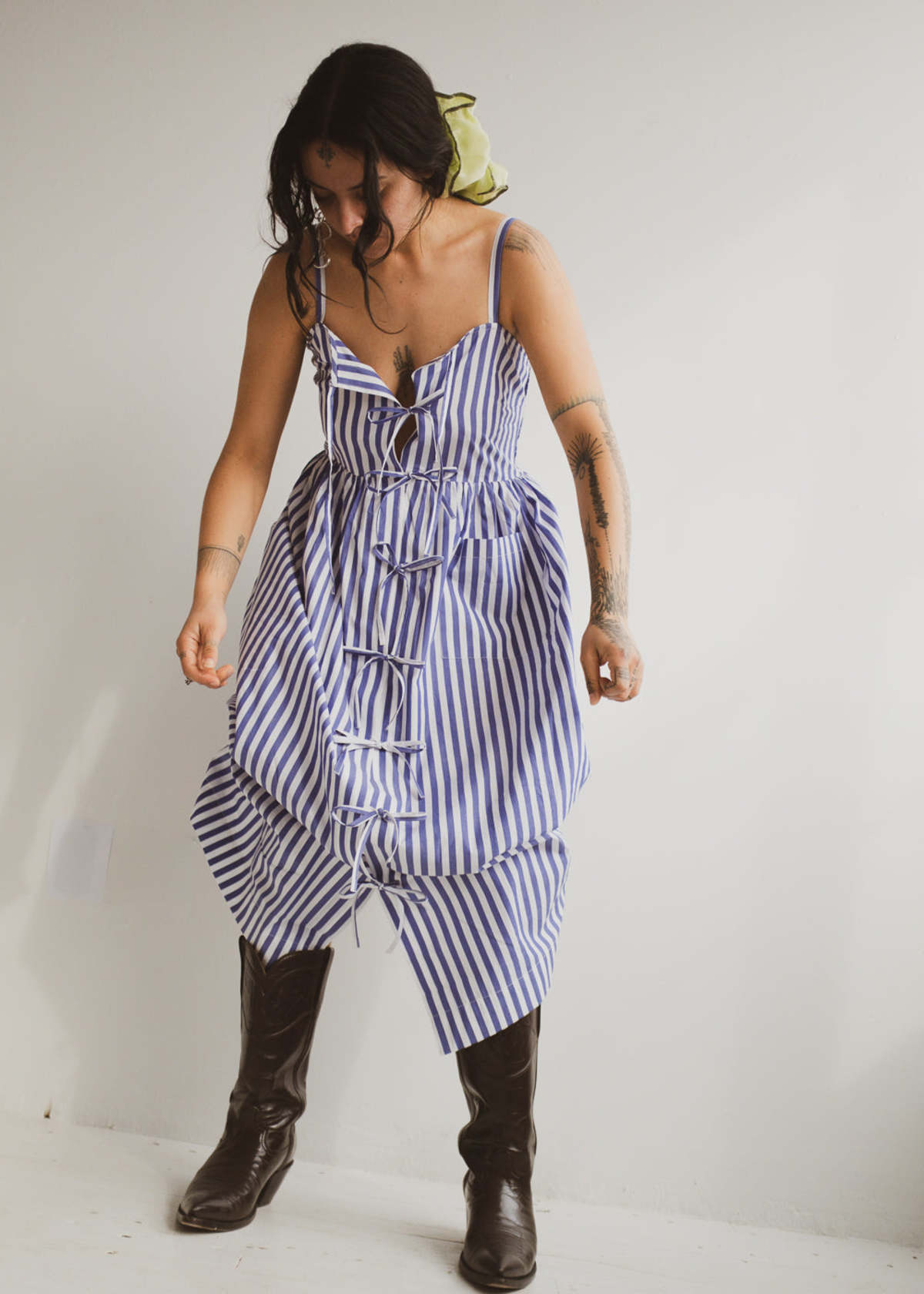 Ajaie Alaie Candor Dress - Shirting Stripes - Image 5 of 8