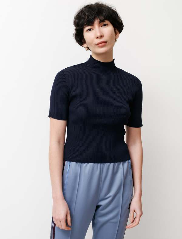 CFCLトップス CFCL Portrait Top - Navy | Garmentory