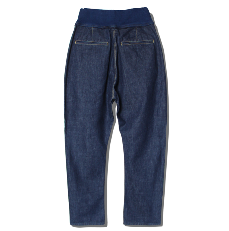 KAPITAL Denim Pleats Sarouel Pants