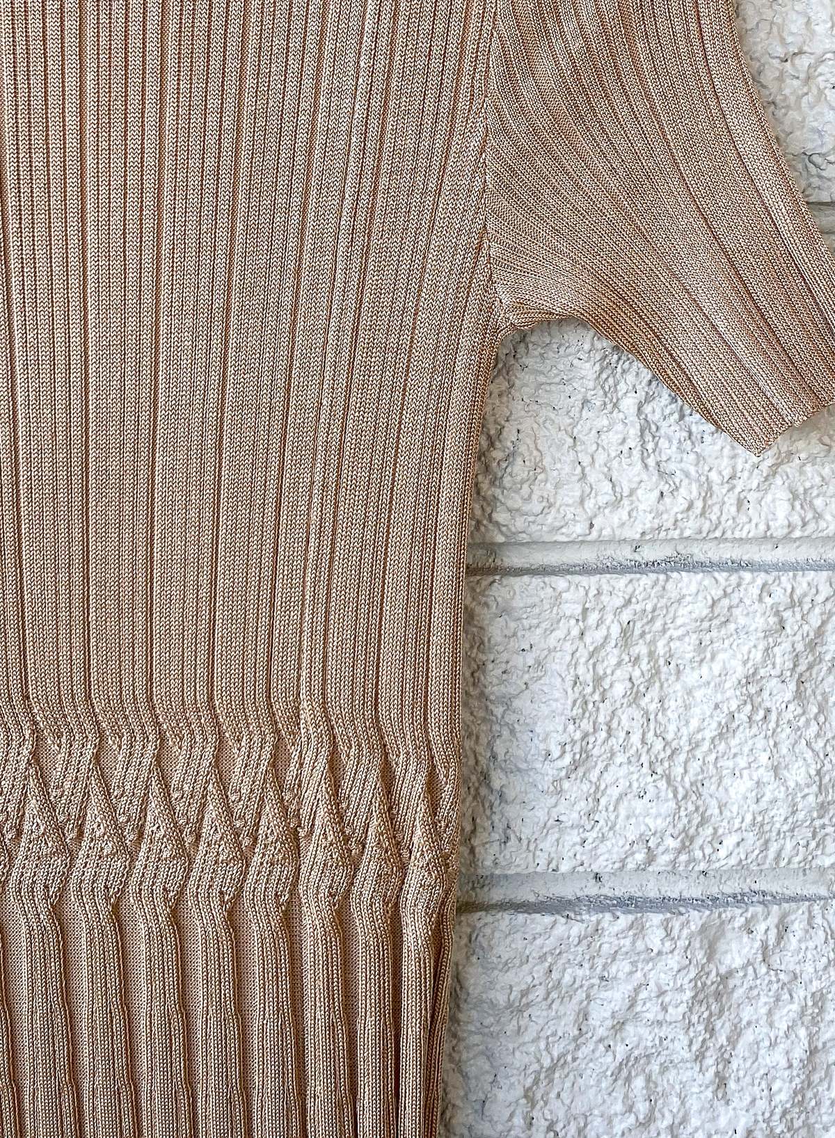 DANCER RIBBED KNIT MIDI DRESS Garmentory