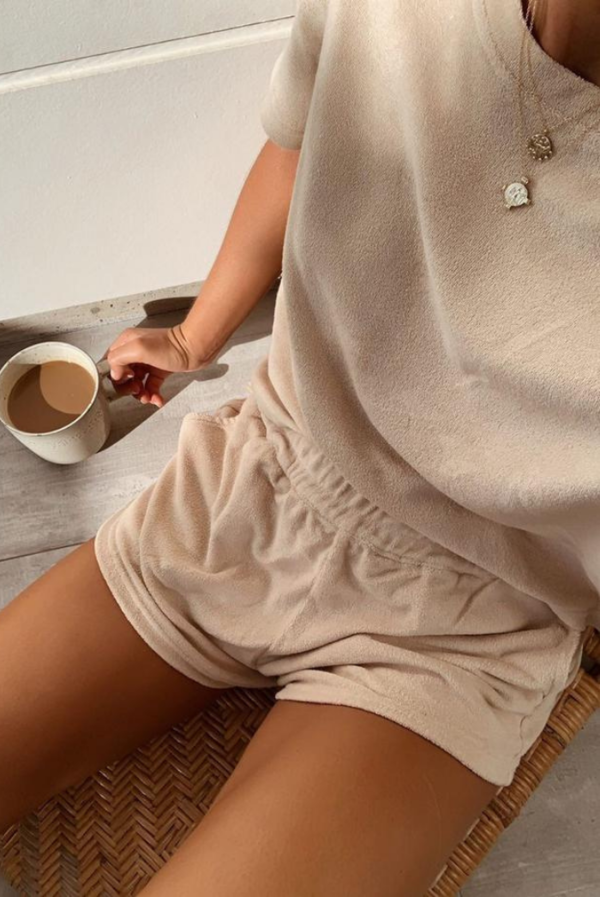 Araminta James Terry Classic Set - Biscuit