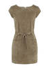 Joie Maroone Suede Dress - Light Army - Thumbnail 4