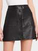 FRAME Denim Patch Pocket Skirt - Noir - Thumbnail 4