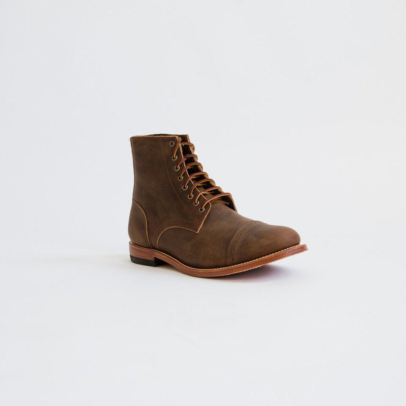 Oak Street Bootmakers Cap Toe Trench Boot | Garmentory display picture 3