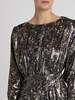 IRO Moseny Dress - Black Multi - Thumbnail 4