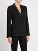 FRAME Denim Tux Satin Blazer - Noir - Thumbnail 2