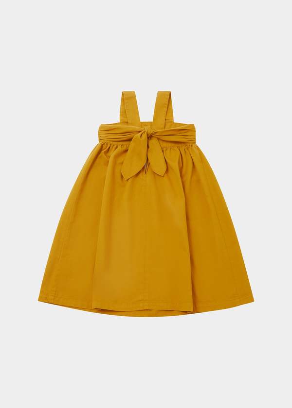 ワンピース CARAMEL ABELIA DRESS 8y Kids Caramel Abelia Dress - Yellow Twill | Garmentory