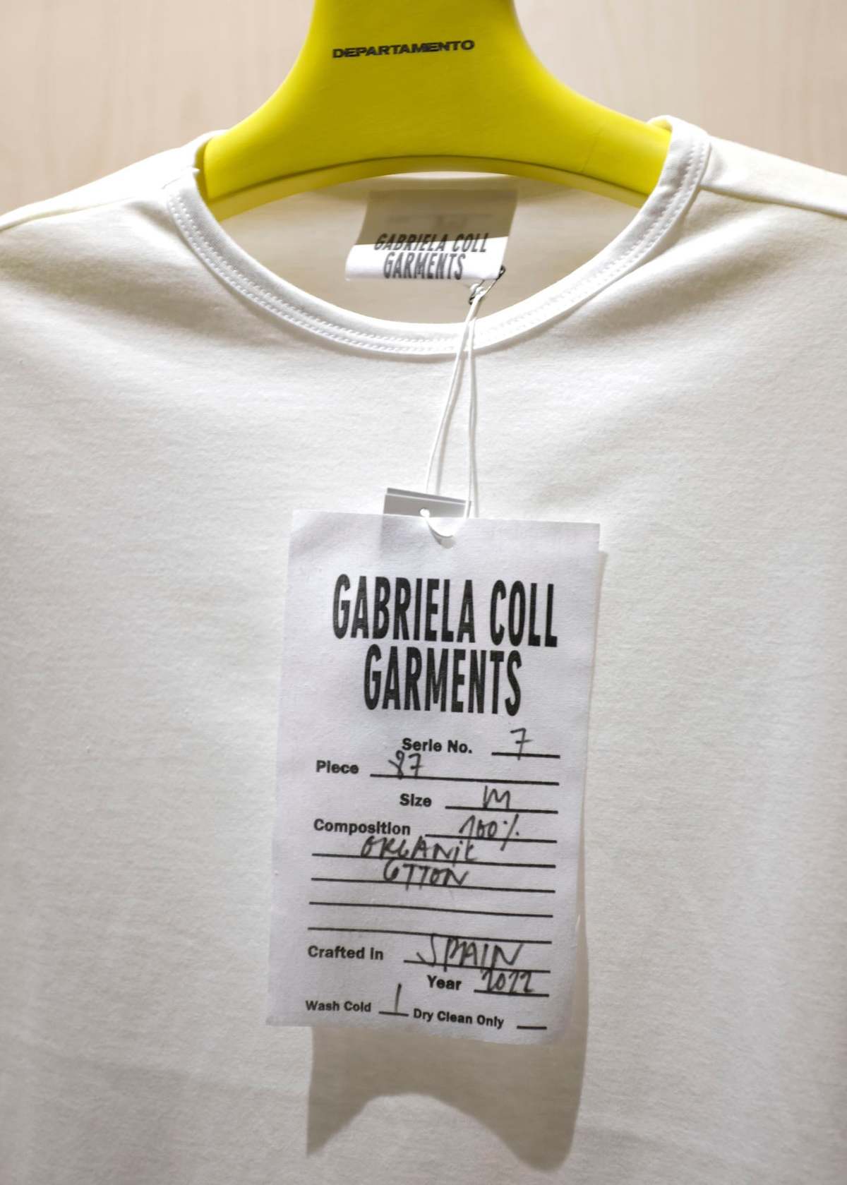 Gabriela Coll Garments Cotton Long Sleeve T-Shirt - White | Garmentory