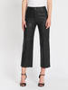 Paige Nellie Culotte Leather Pants - black - Thumbnail 1