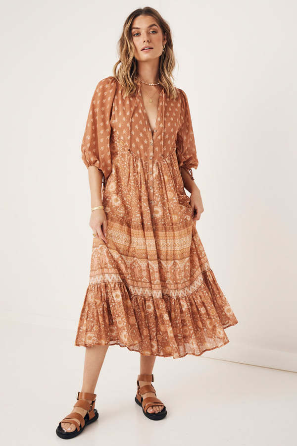 spell florence midi dress ORIGINAL Spell Gypsy Florence Dress Midi XS. In A1 Condition