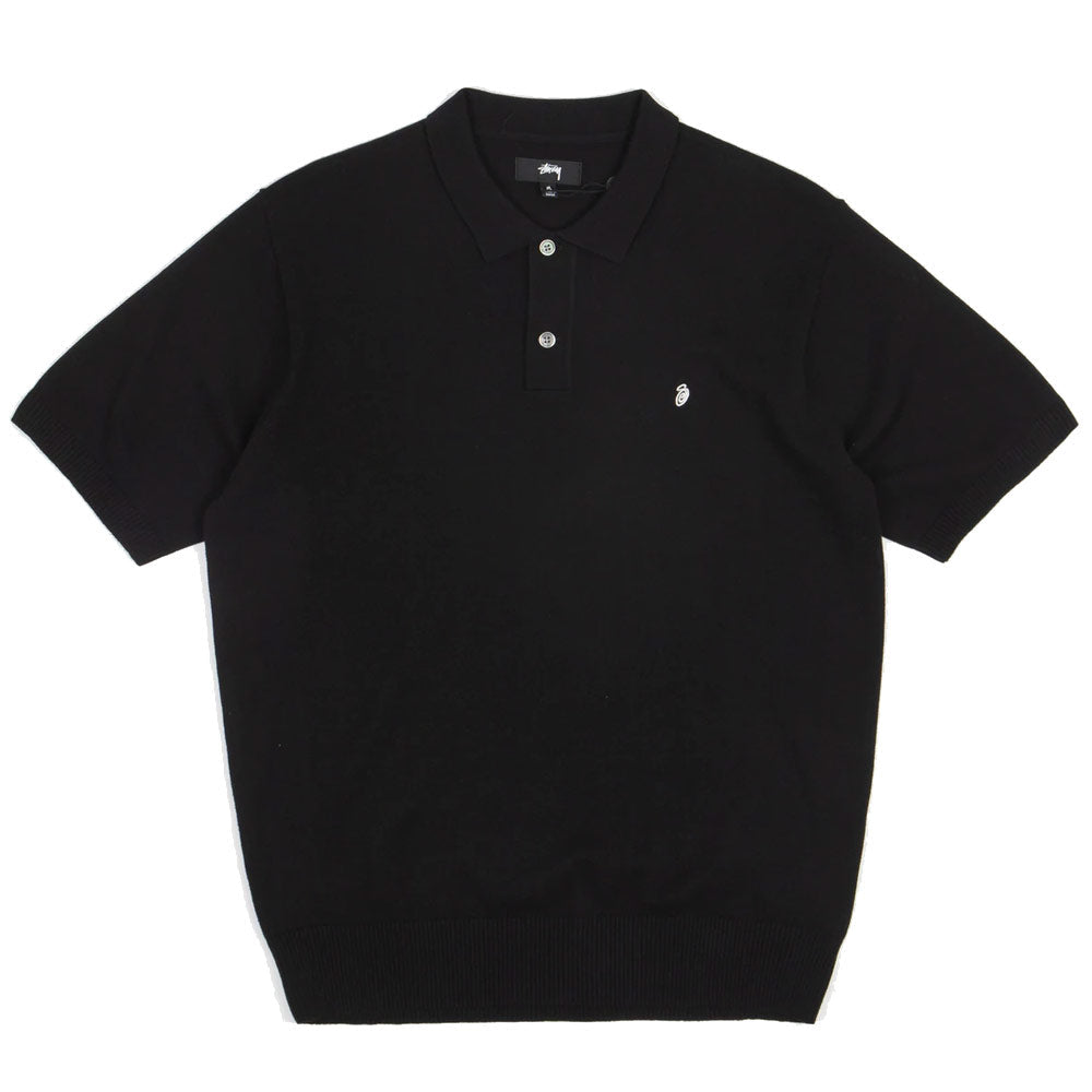 Classic S/S Polo Sweater 'Black' | Garmentory