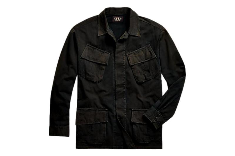 ジャケット・アウター Ripstop Garment Dyed Overshirt RRL Garment-Dyed Ripstop Overshirt - Dark Grey | Garmentory