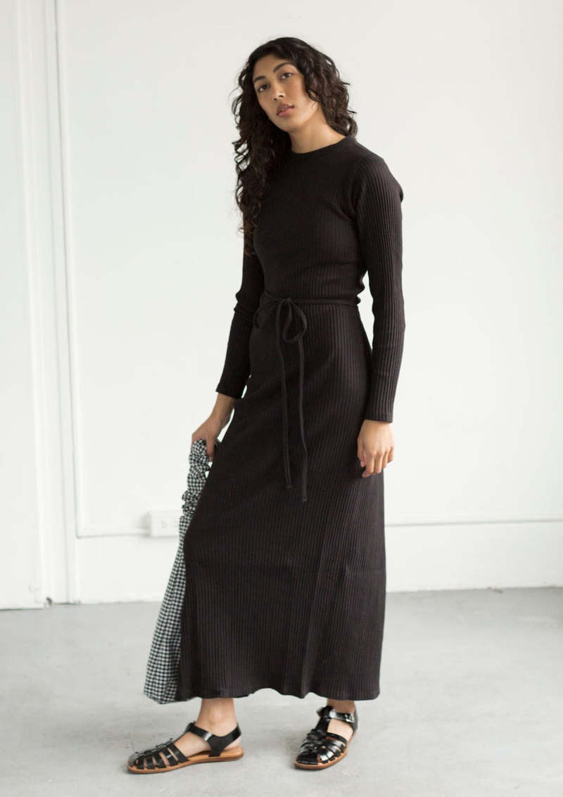 Baserange Brig Dress - Black | Garmentory 