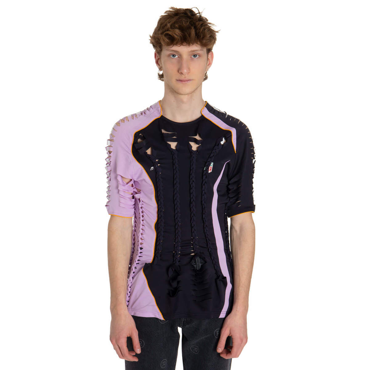 Unisex MARTINE ROSE Football knotted top - Multicolor | Garmentory