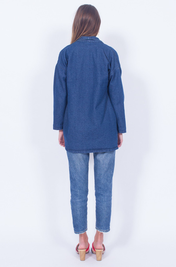 denim duster jacket