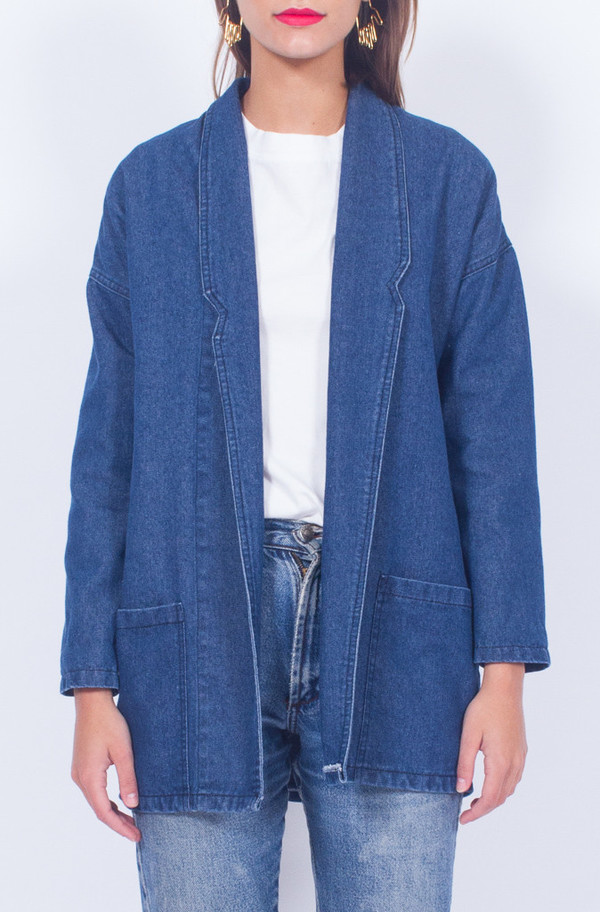 denim duster jacket