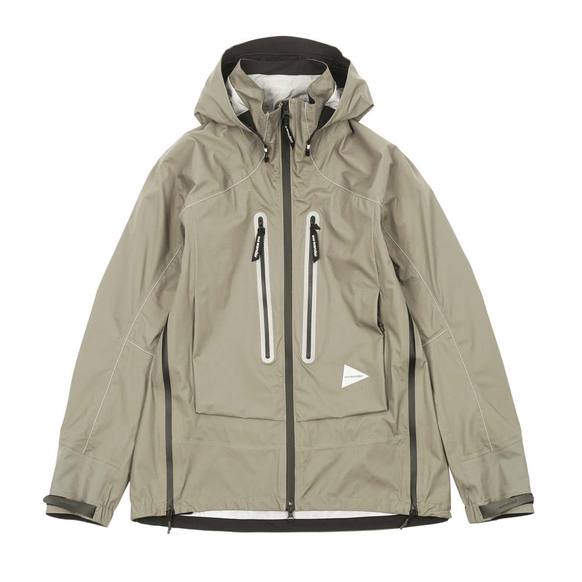 And Wander Pertex Shield Rain Jacket - Grey | Garmentory