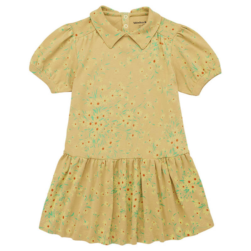 オンラインショップ Misha & Puff Child Puff Dress Root Wild Daisy Print | Garmentory トップス