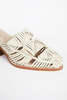 "INTENTIONALLY __________." Blank Calista Mule - Cream - Thumbnail 2