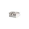 MAPLE Word Peace Ring - Silver - Thumbnail 2