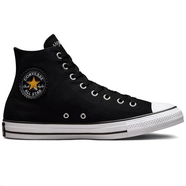 Converse X Jean-Michel Basquiat Chuck Taylor All Star HI SHOES  Black/White/Yellow on Garmentory