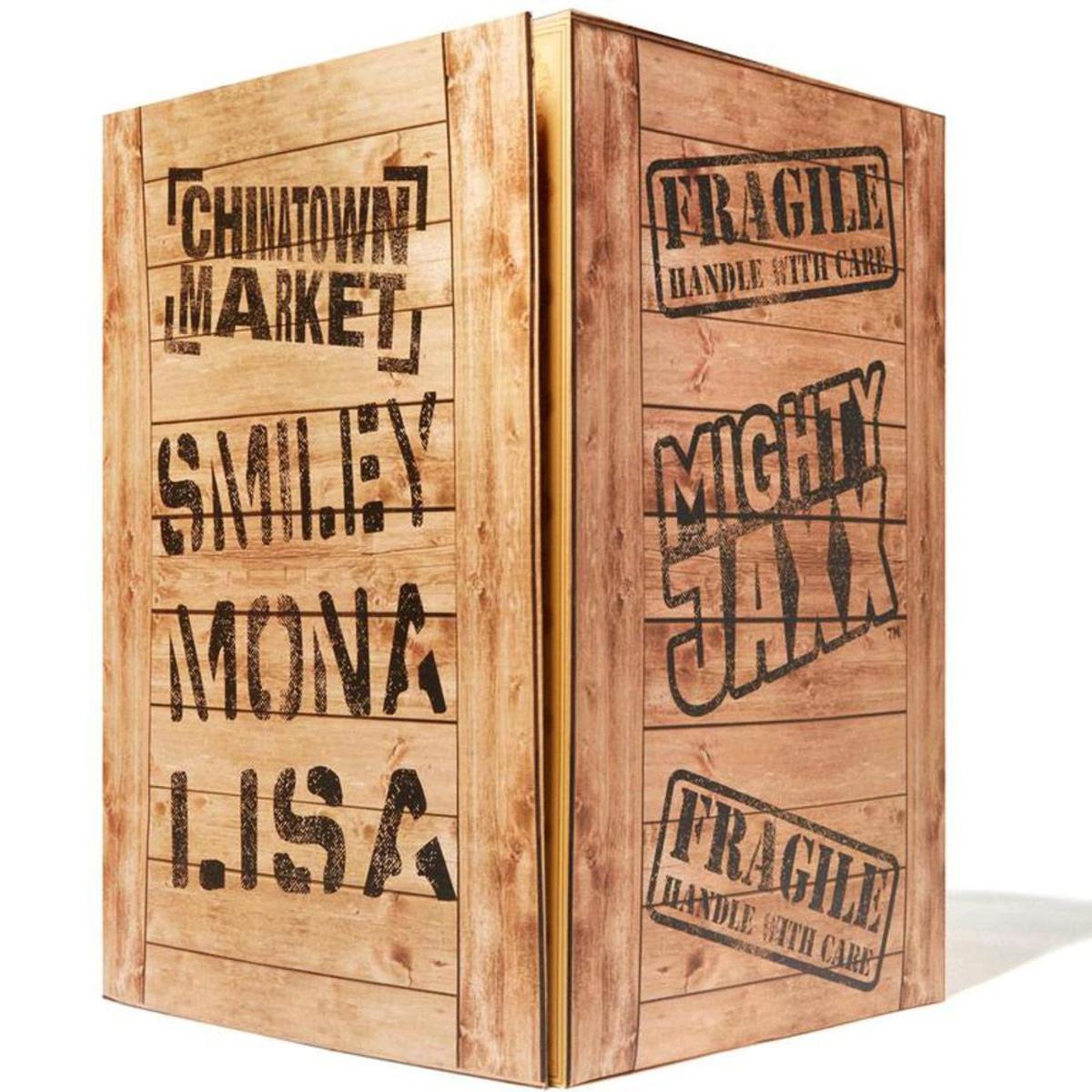 Chinatown Market Smiley Mighty Jaxx Mona Lisa - Black