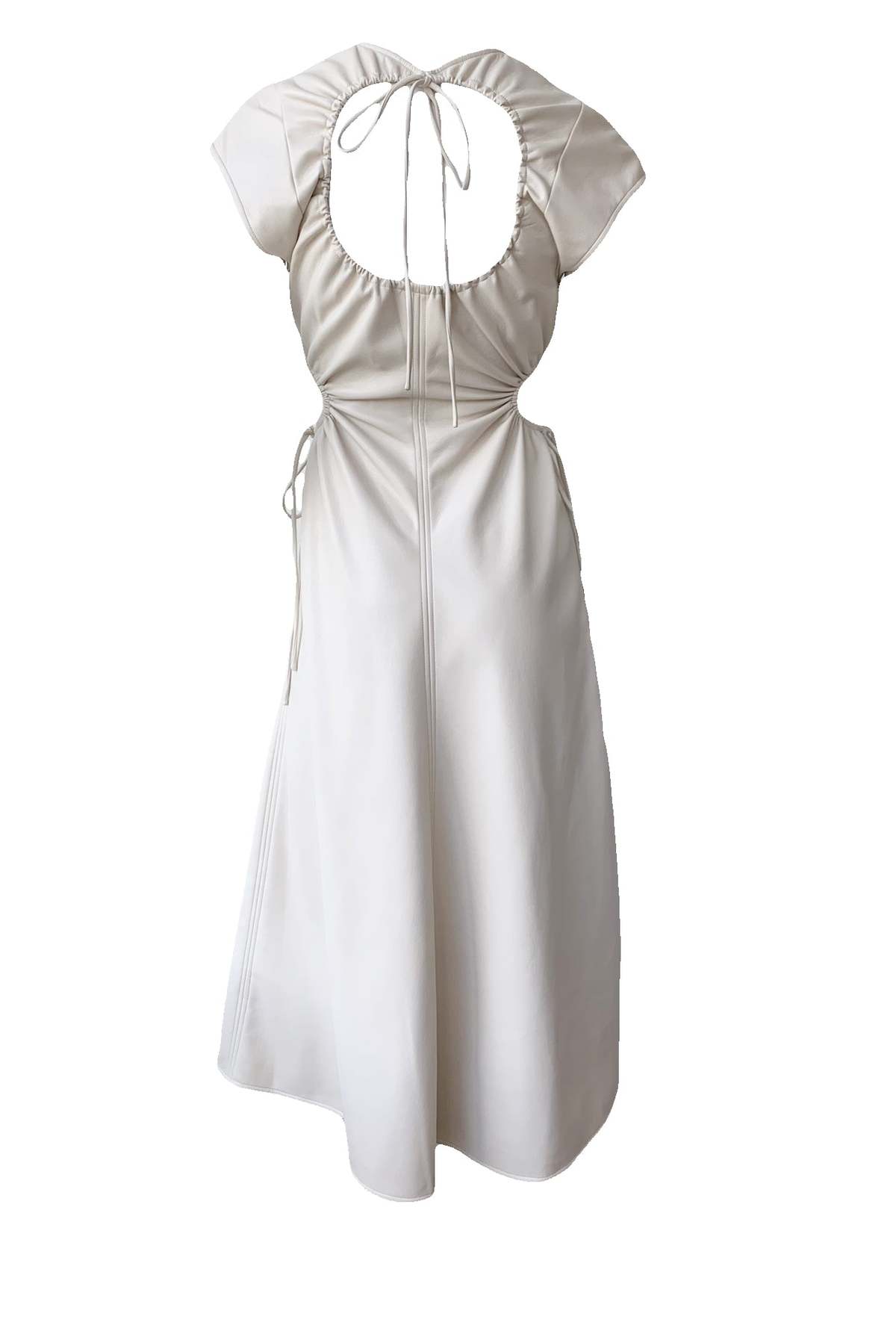 A.L.C. Syna Vegan Leather Dress - Glace | Garmentory
