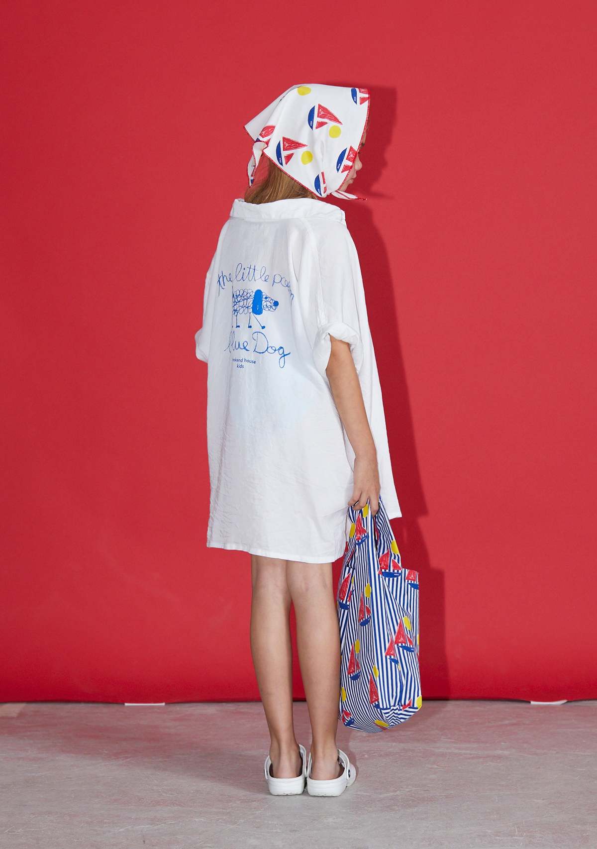 Kids Weekend House Kids Dog Shirt - White - Image 2 of 5