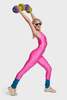 Bad Acid Sheila Stirrup Pant - Barbie Pink - Thumbnail 4