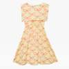 Kids Weekend House Kids Bows Dress - Soft Yellow - Thumbnail 4