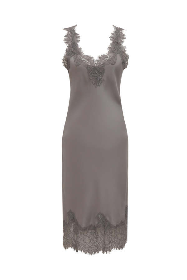 Goldhawk Megan Coco Dress - Taupe | Garmentory