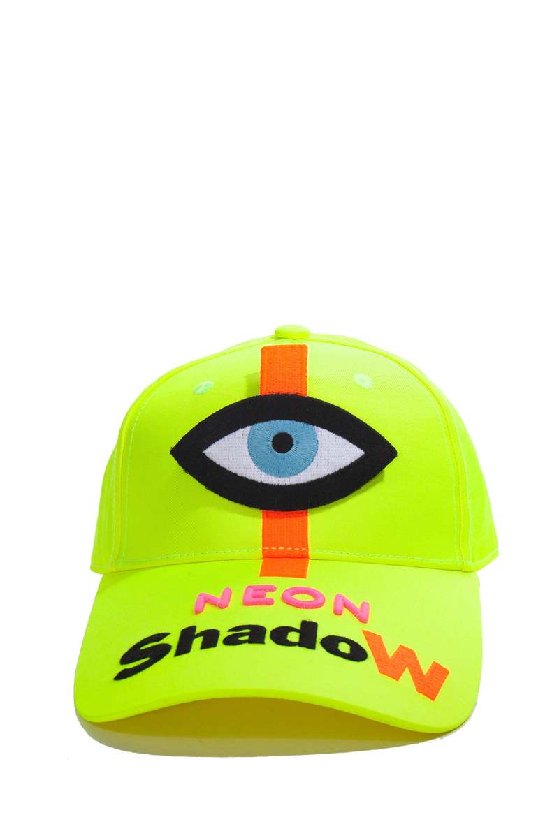 Walter Van Beirendonck Neon Shadow Cap - green | Garmentory